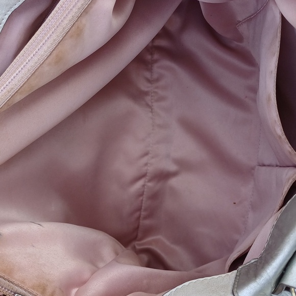 Coach Ashley White Silver leather tote satchel F15513 - Picture 8 of 16